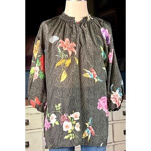 Johnny Was Blooming La Belle Blouse S Oversized